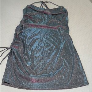 Cider Dresses | Crochet Ripped Mini Dress with Oversleeves Cider XL | Color: Black | Size: XL | Dandelionharrim's Closet